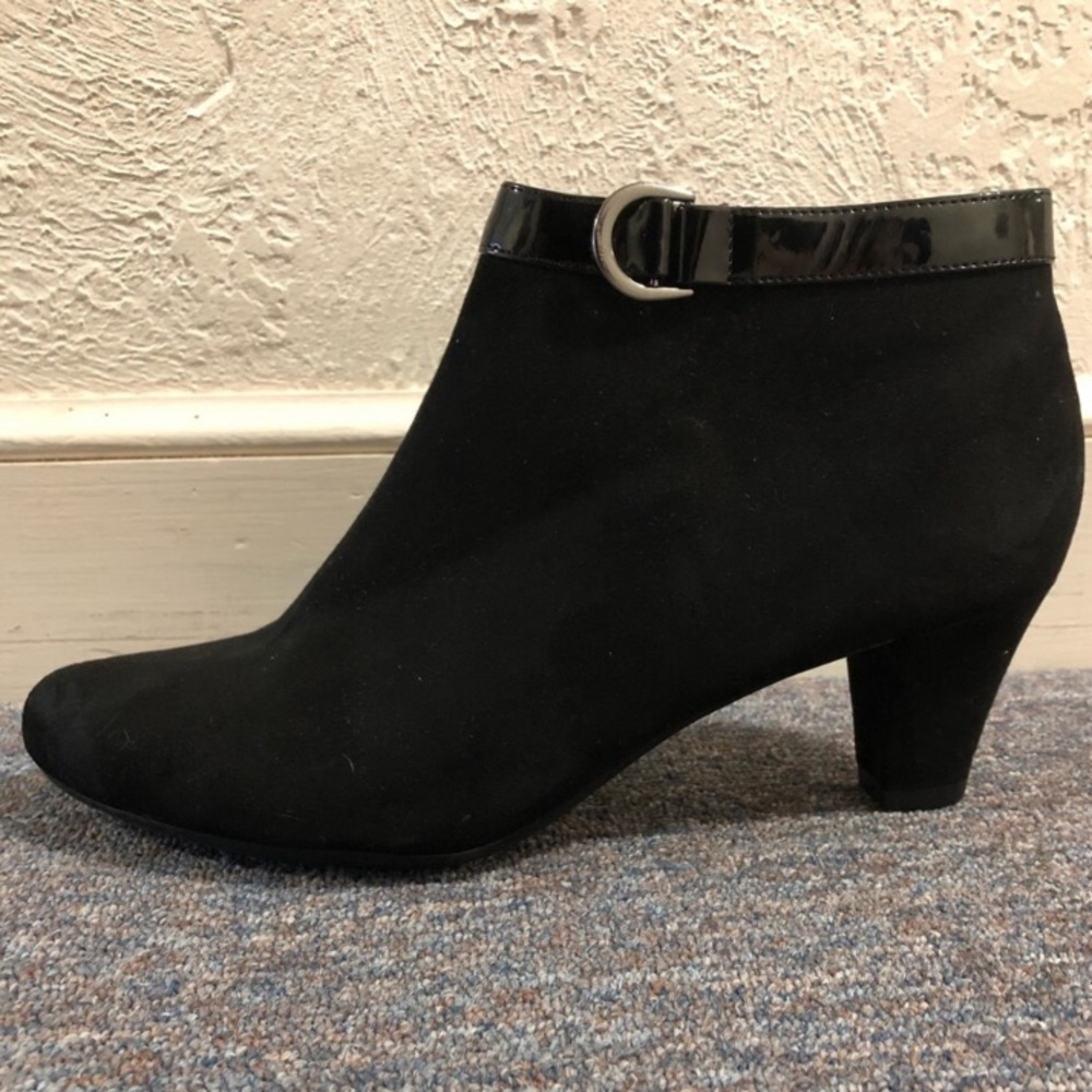 Aerosols Black Ankle Boot